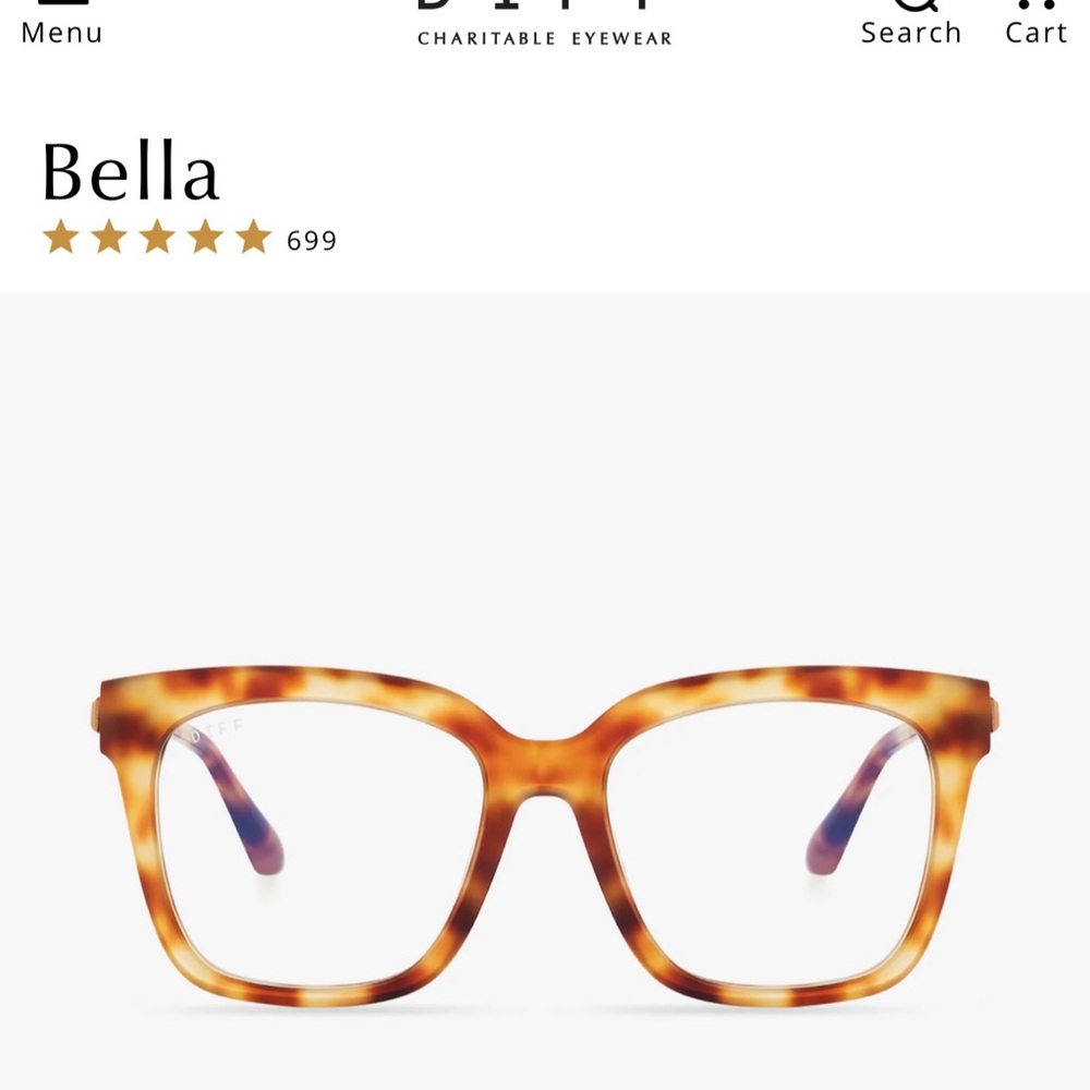 Diff BELLA Blue Light Glasses 👓